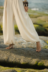 JASMINE BALLOON ONESIE - ECRU