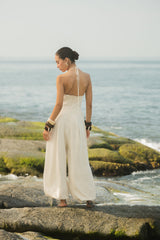 JASMINE BALLOON ONESIE - ECRU