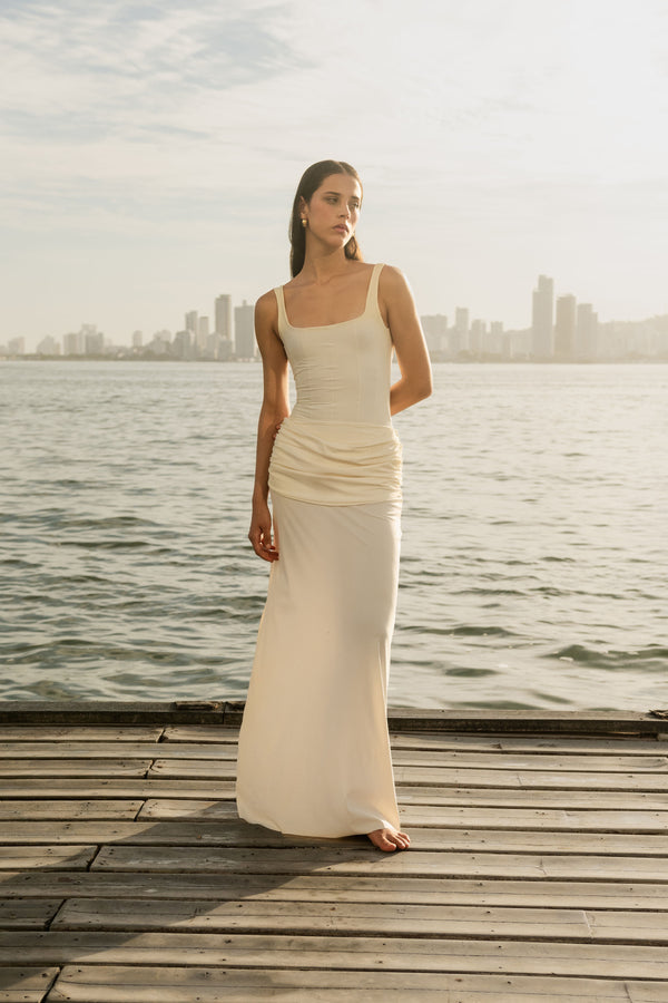 MARÍA SKIRT - IVORY
