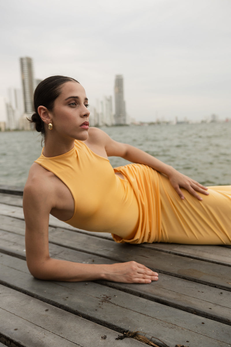 CAMILLE DRESS - YUZU