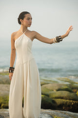 JASMINE BALLOON ONESIE - ECRU