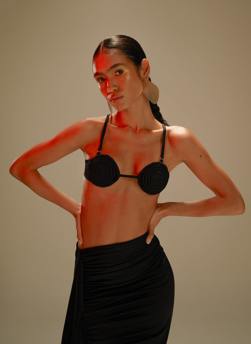 NAUTILUS 2.0 BIKINI TOP - NEGRO