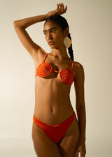 NAUTILUS BIKINI BOTTOM - SAFFRON