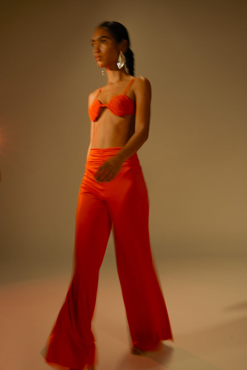 MANDARINO PANT – SAFFRON